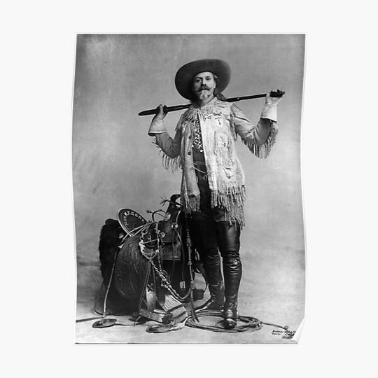 Buffalo Bill Cody Premium Matte Vertical Poster