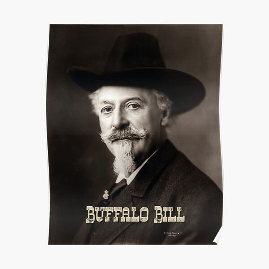 Buffalo Bill Premium Matte Vertical Poster