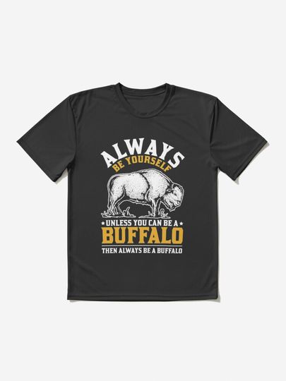 Buffalo Wildlife Animal Bison | Active T-Shirt 