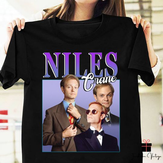 NILES CRANE T-Shirt, Frasier American Sitcom Shirt