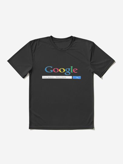 Google search engine | Active T-Shirt 