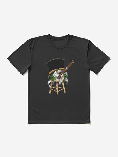 Bassoon Gnome | Active T-Shirt 