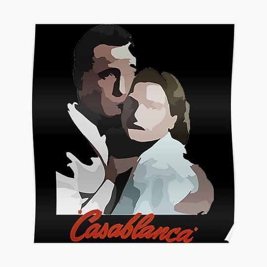 Day Gift Casablanca Movies Premium Matte Vertical Poster