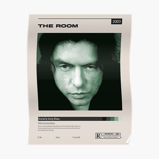 the room (version 1) Premium Matte Vertical Poster