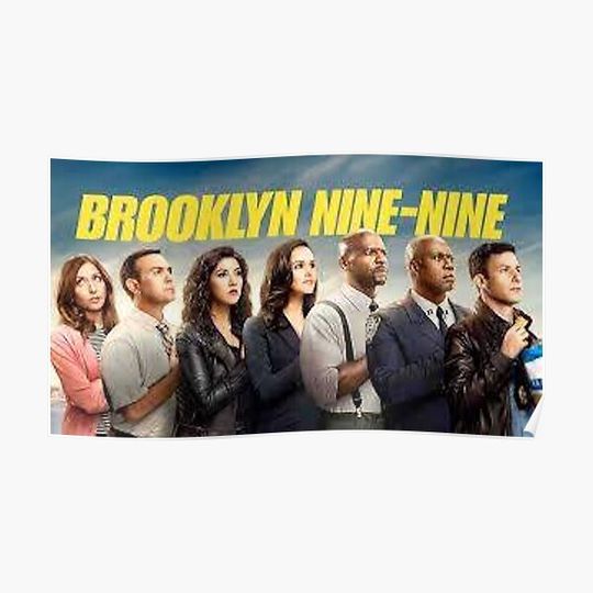 Brooklyn 99 Cast Picture Premium Matte Vertical Poster