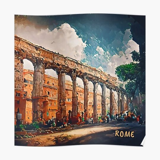 Rome Premium Matte Vertical Poster