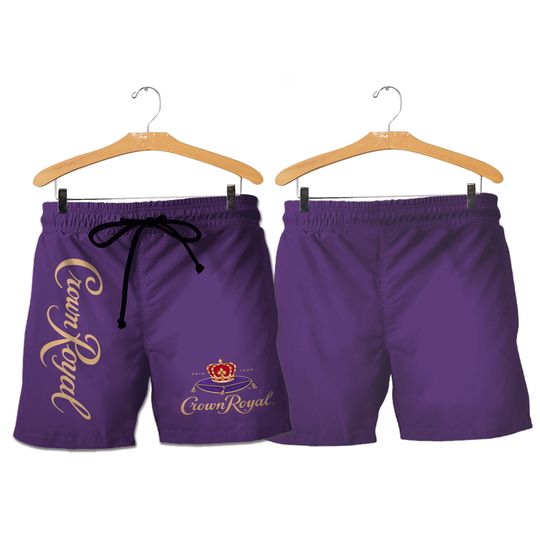 Crown Royal Shorts, Summer Shorts,  Hawaiian Beer Shorts