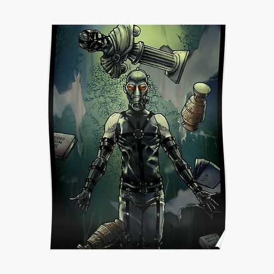 Psycho Mantis MGS Premium Matte Vertical Poster