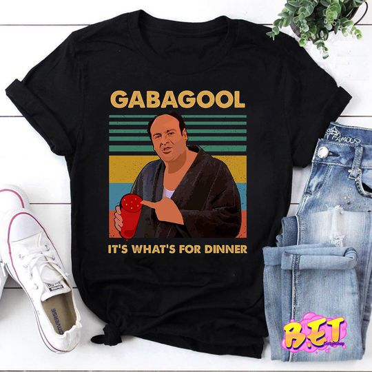 Gabagool It's What's For Dinner Vintage RetroT-Shirt, Gabagool Shirt,