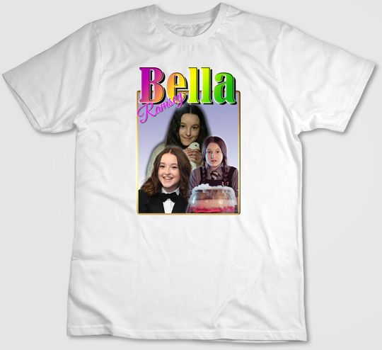 Bella Ramsey Homage, Short Sleeve T Shirt Men / Woman G599
