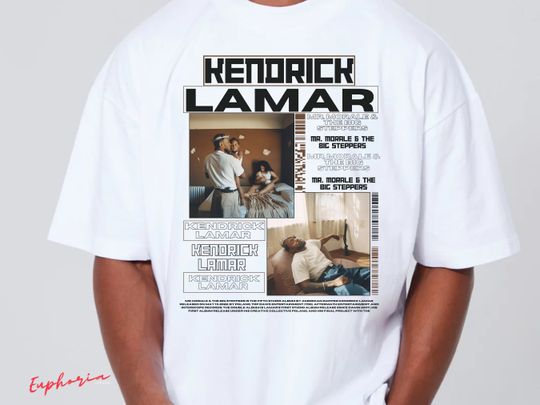 Kendrick Lamar Shirt | Kendrick Lamar Mr. Morale & The Big Steppers T-Shirt