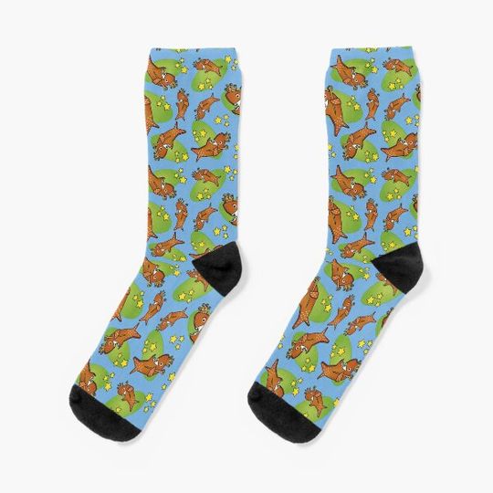 El Rey del pescado Frito (The king of fried fish) Because You are Tasty! Socks