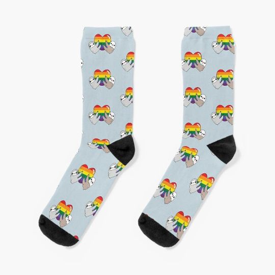 The pride love sloths Socks