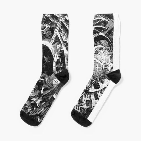 M.C. Escher - artist Socks
