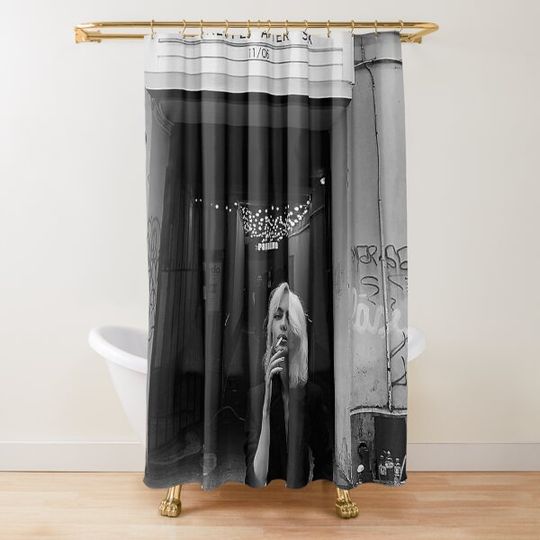 Women sx potrait Shower Curtain