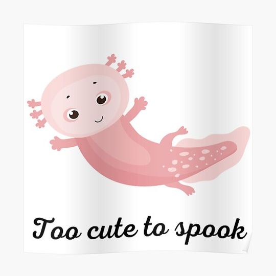 Too cute to spook Premium Matte Vertical Poster