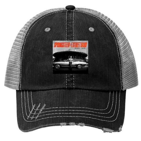 Bruce Springsteen E Street Band Cotton Trucker Hats Vintage