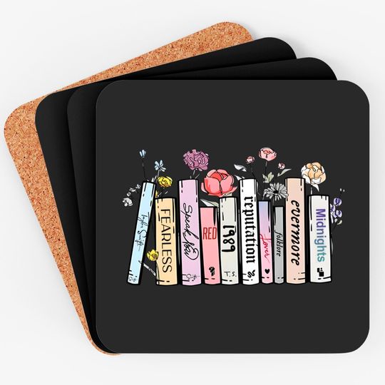 Swift Album Coasters, Swift Gifts for Fans, Midnights