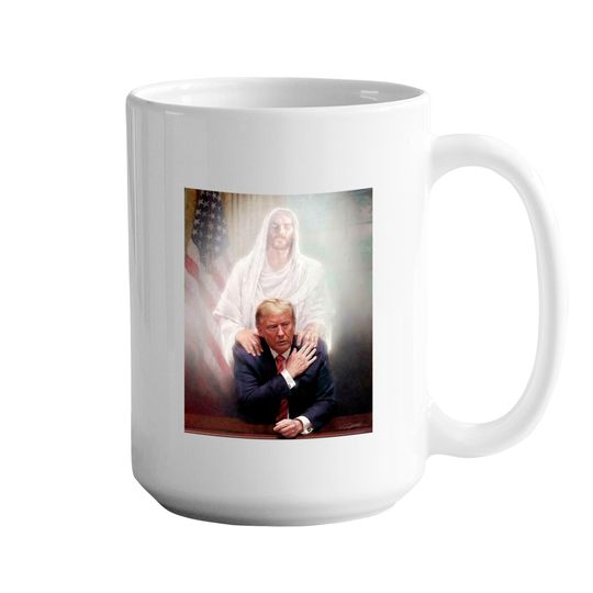 Donald Trump – Jesus Guide Me Mugs