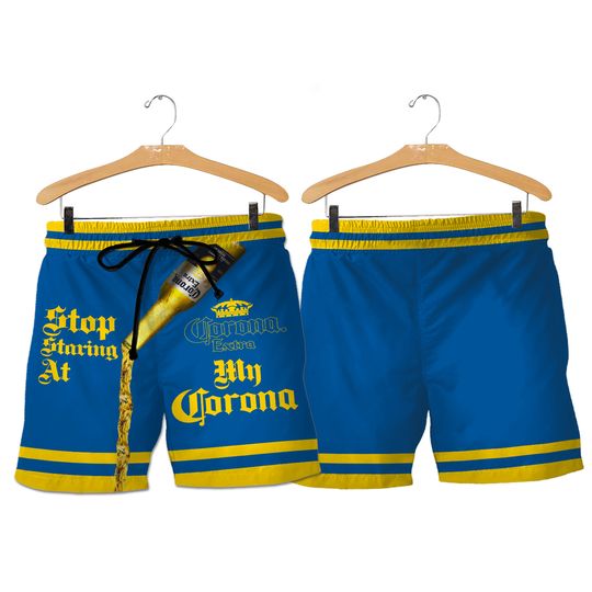 Corona Beer Man Shorts, Shorts For Men, Corona Swim Shorts