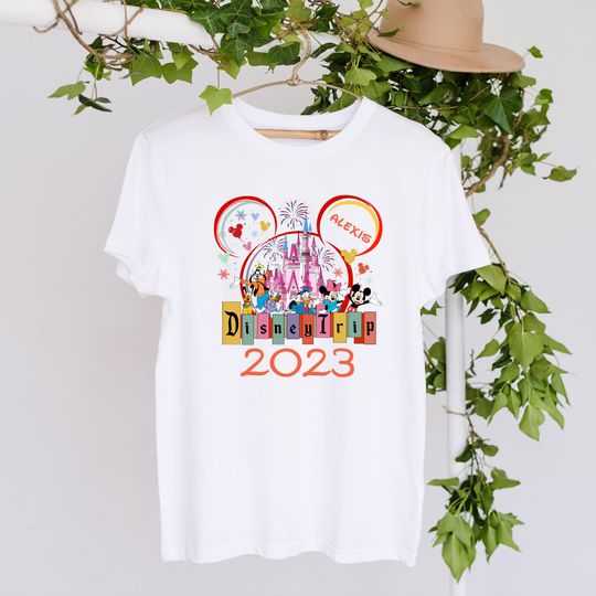Custom Disney Trip 2023 Family Shirts, First Disney Trip 2023, Disney Shirt, Family Disney Trip 2023 Shirts