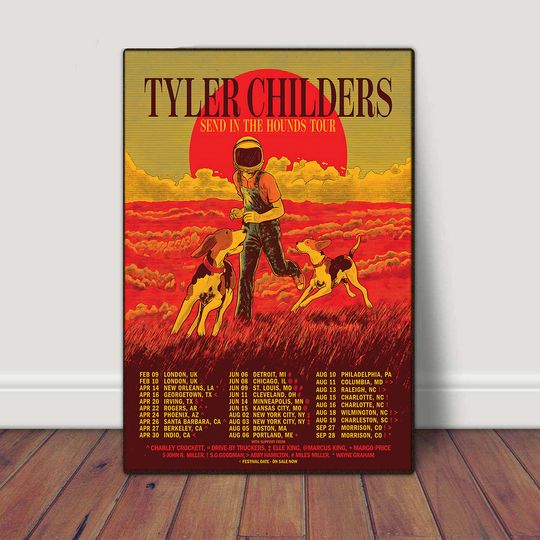 2023 Tyler Childers Tour Poster