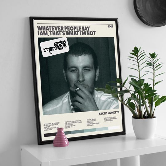 Arctic Monkeys Whatever People Say I Am Music Premium Matte Vertical Poster