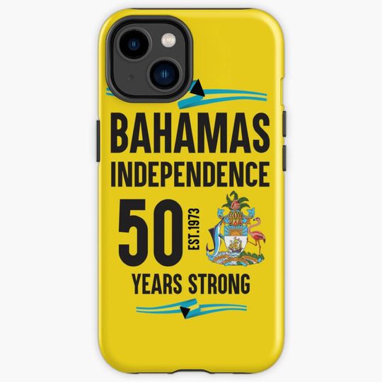 Bahamas Independence Tee, Golden Jubilee iPhonecase