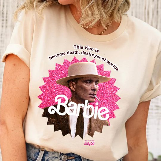 Barbie Oppenheimer T-Shirt, Barbieheimer Active T-Shirt