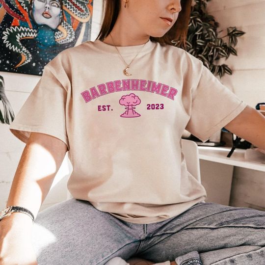 Barbenheimer Shirt, Barbie Oppenheimer Shirt, Funny Movie T Shirt