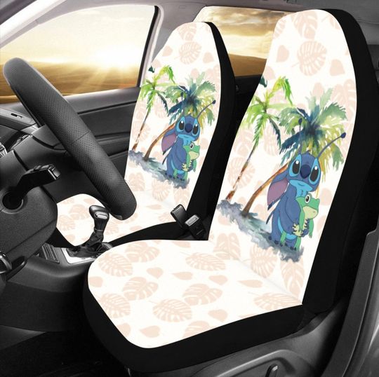 Stitch Car Seat Covers | Stitch Car Accessory | Disney Car Seat Covers | Car Seat Protector | Car Seat Cover | Car Cover | Disney Car |