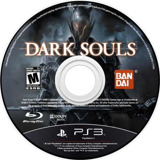 Dark Souls Video Game Glass Coaster 2000s, Retro, Game Cube