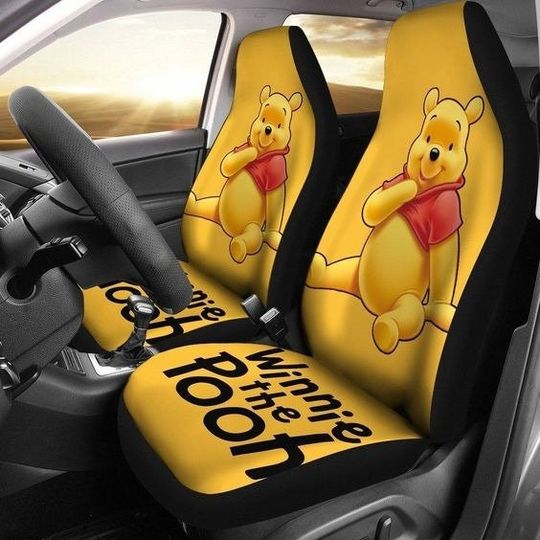 Winnie The Pooh Car Seat Cover, Disney Pooh Bear Car Seat Protector