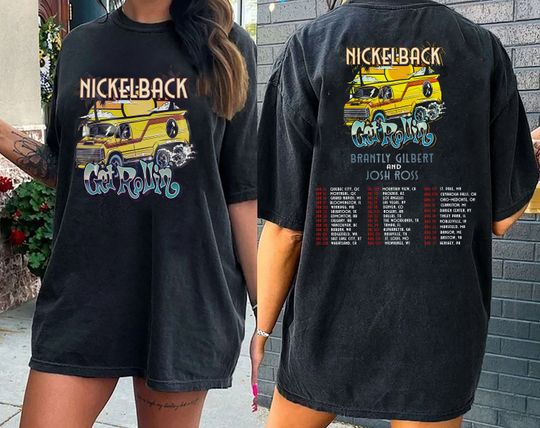Nickelback Get Rollin' Shirt,  Nickelback Band Concert 2023 Shirt