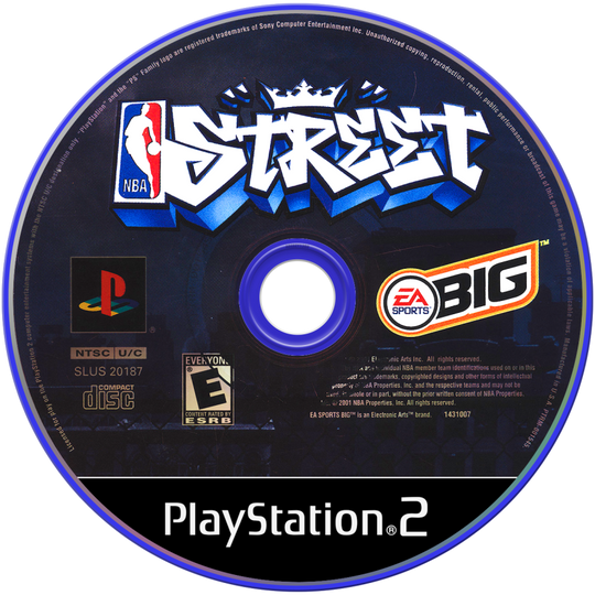 NBA Street Video Game Glass Coaster Personalized 2000s, Retro, Game Cube