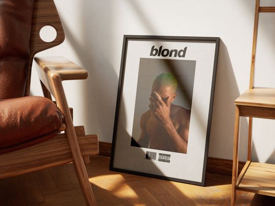 Frank Ocean Poster Blonde Album Poster