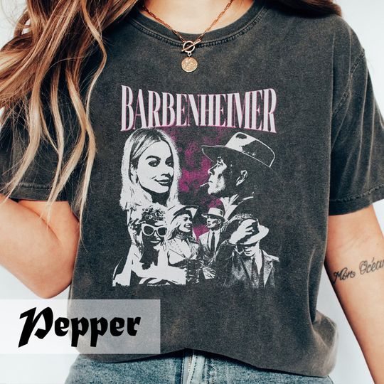 Vintage Barbenheimer Shirt, Comeon Baby Lets go party shirt, Oppenheimer Shirt