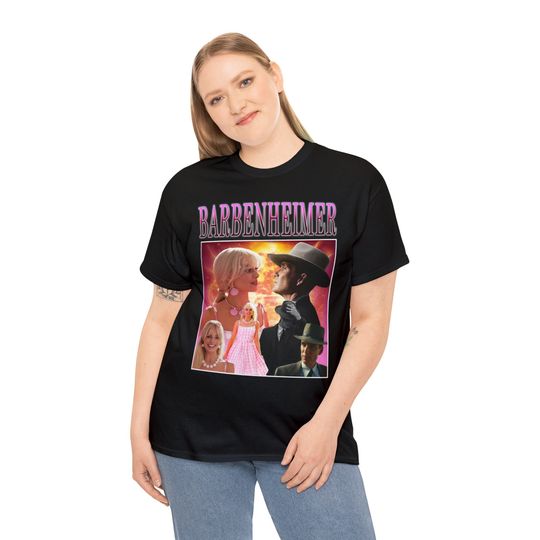 Barbenheimer Barbie Vs Oppenheimer Cillian Murphy Margot Robbie 2 - Barbie Shirt