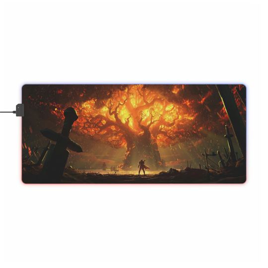 Elden Ring LED Gaming Mouse Pad