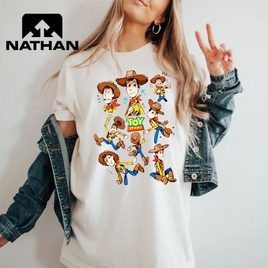 Woody Shirt, Toy Story Shirt, Toy Story Characters Shirt, Disney Shirt 2023.
