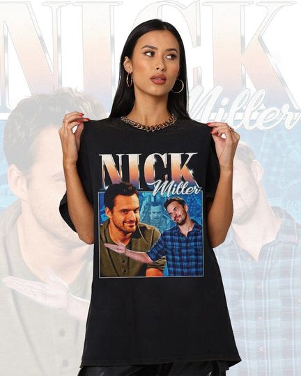 Nick Miller T-shirt, Nick Miller Gift, Nick Miller Jake Johnson Shirt