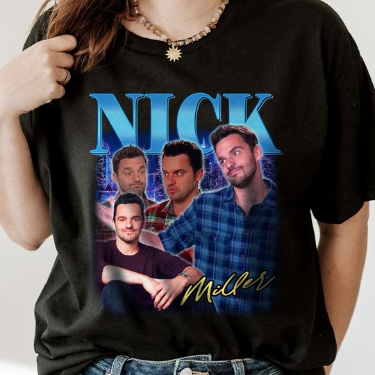 Nick Miller Vintage T-Shirt, Nick Miller Shirts