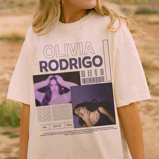 Vintage Olivia Rodrigo TShirt Gift For Him and Her, Olivia Rodrigo Vintage T Shirt