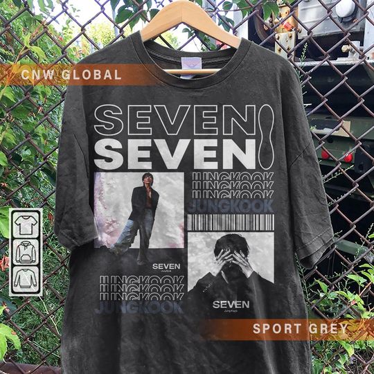 BTS Jungkook Kpop Shirt, Seven Tee