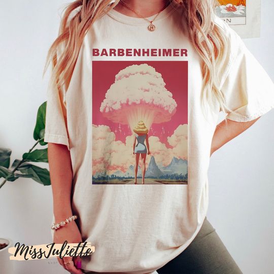 Barbenheimer  Shirt, Vintage Barbenheimer T Shirt