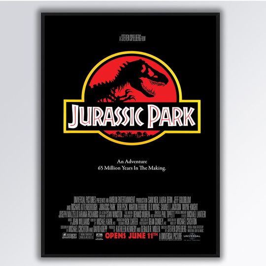 Jurassic Park, Movie Poster