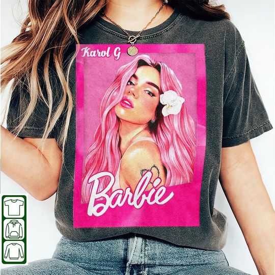 Barbie Karol G Shirt,Bichota,Team Karol,Karol G Fan Shirt,Manana Sera Bonito