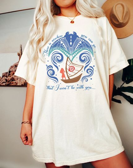 Vintage Disney Moana & Grandma Tala  Color Shirt, Moana Manta Ray Tribal Unisex T-shirt