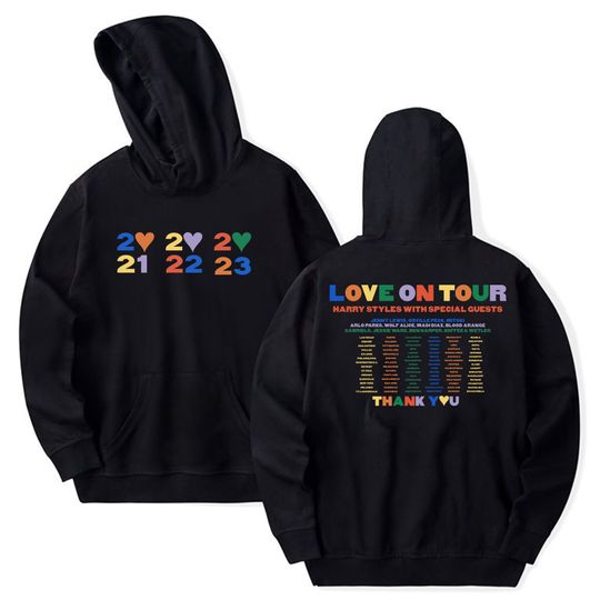 Harry Love On Tour THANK YOU Hoodie