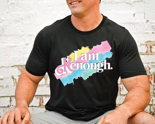 I am K.enough Shirt, Ken T-Shirt, I'm K.enough Sweatshirt Hoodie, Barbi Movie Fan Bases Tee, Fun Boyfriend Husband Gift